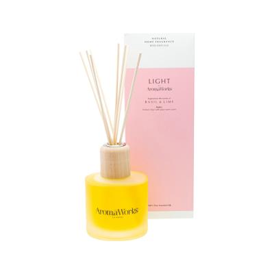 AromaWorks Light Reed Diffuser Basil & Lime 200ml